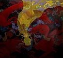 'Creation Myth II', Zodiacs, 180x200cm, oil on canvas